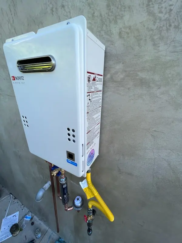Tankless water heater installation for Blaine homes